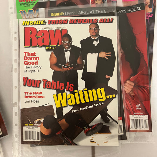 The Dudley Boys - WWE WWF Magazine Retro Collectable Authentic