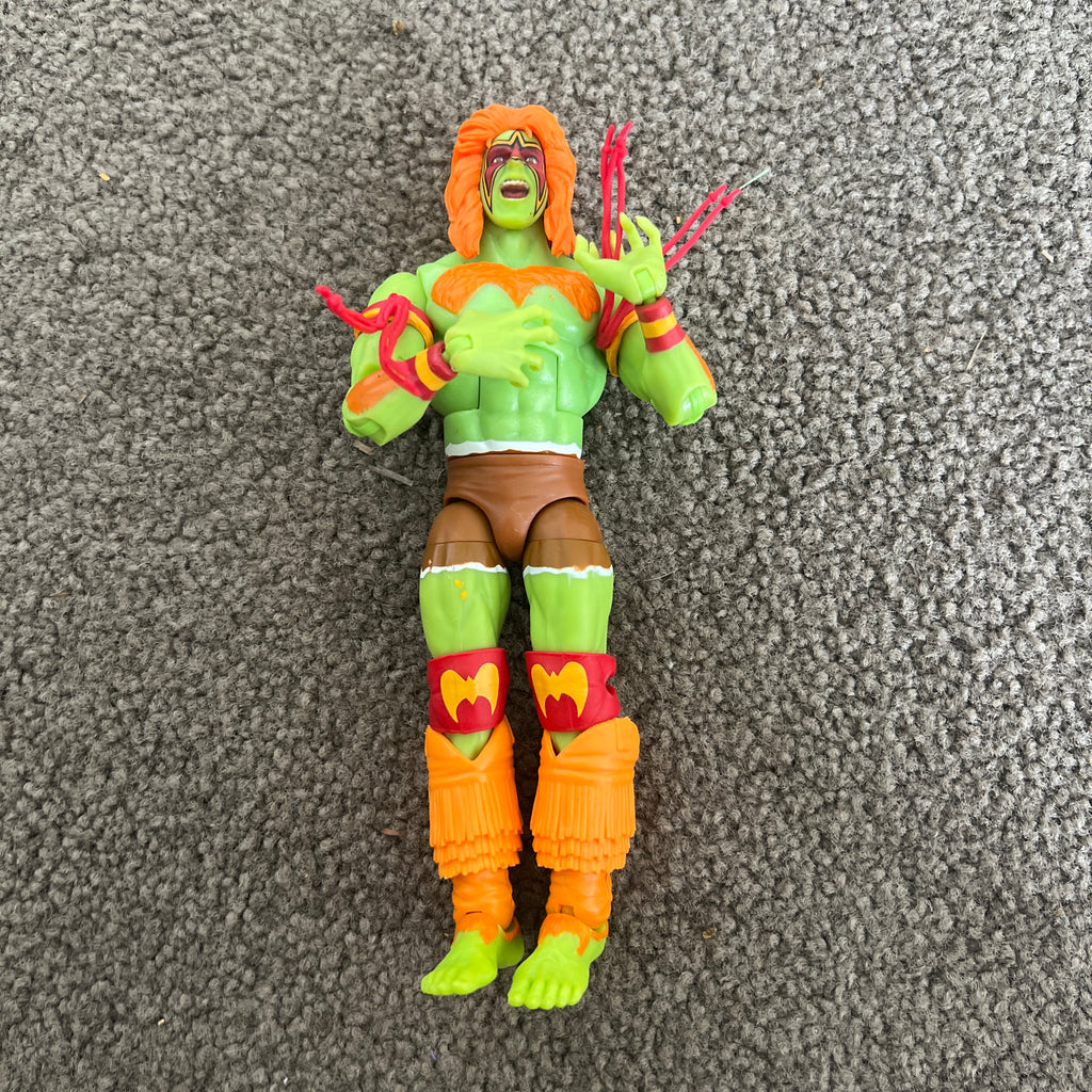 Ultimate Warrior WWE Elite Street Fighter Action Figure Mattel Out Of Box 8