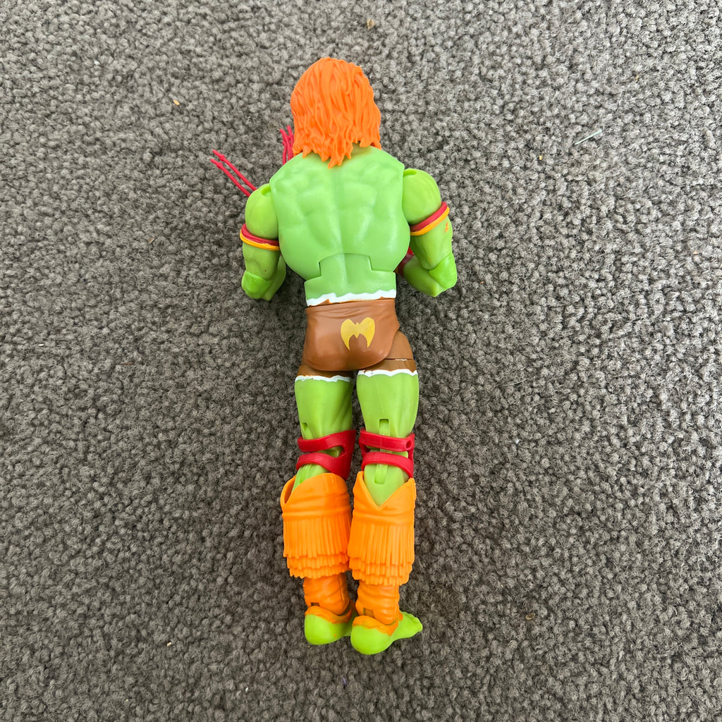 Ultimate Warrior WWE Elite Street Fighter Action Figure Mattel Out Of Box 8
