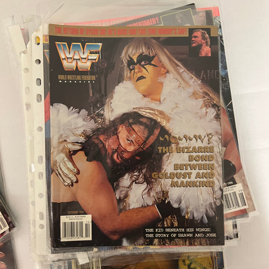 Goldust Mankind - WWE WWF Magazine Retro Collectable Authentic