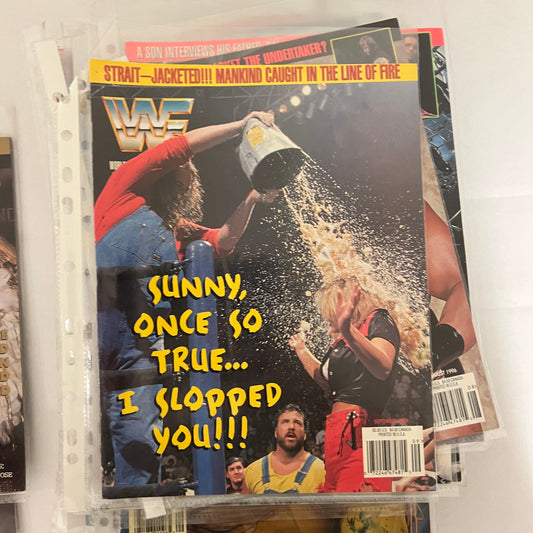 Sunny - WWE WWF Magazine Retro Collectable Authentic