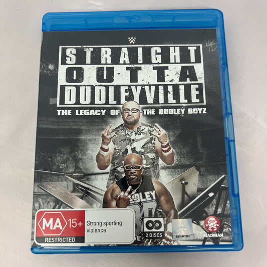 WWE Straight Outta Dudleyville The Legacy of the Dudley Boyz Blu-ray 2016 2 Disc