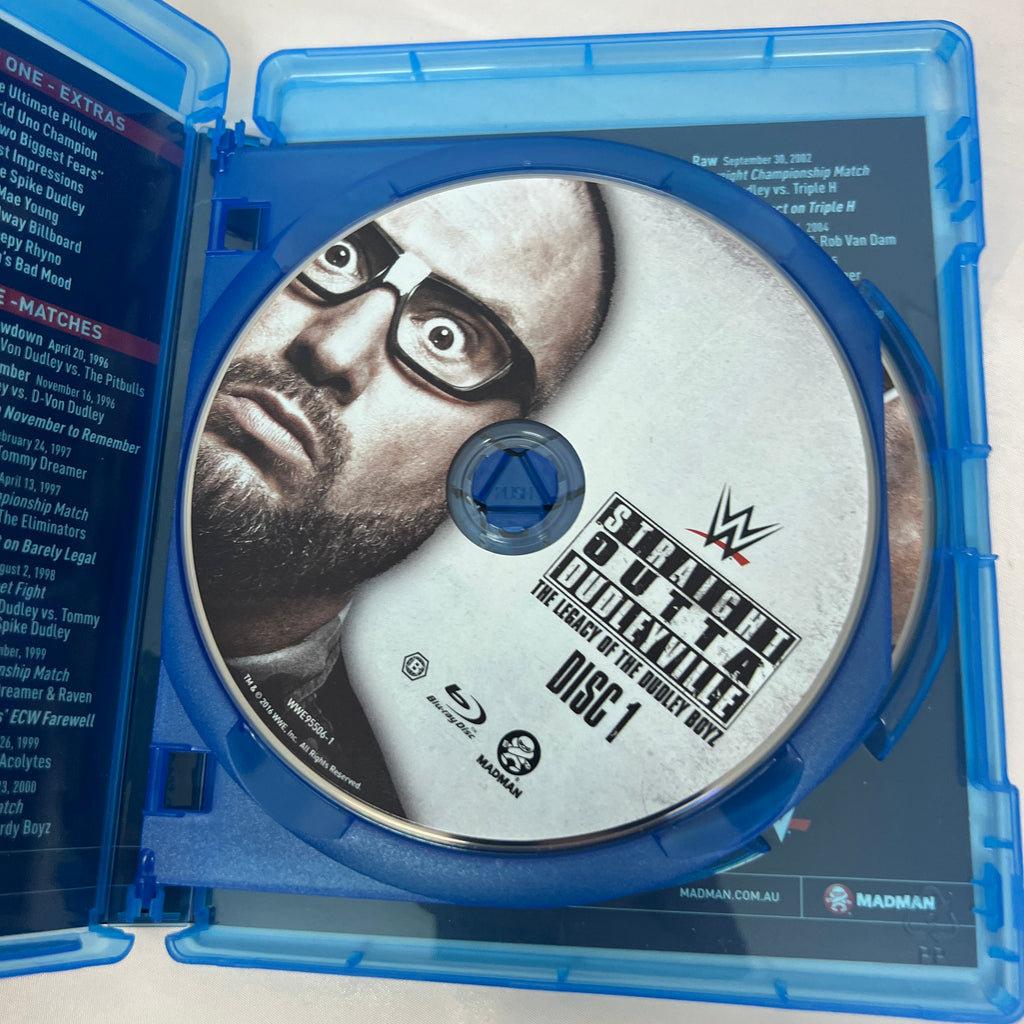 WWE Straight Outta Dudleyville The Legacy of the Dudley Boyz Blu-ray 2016 2 Disc