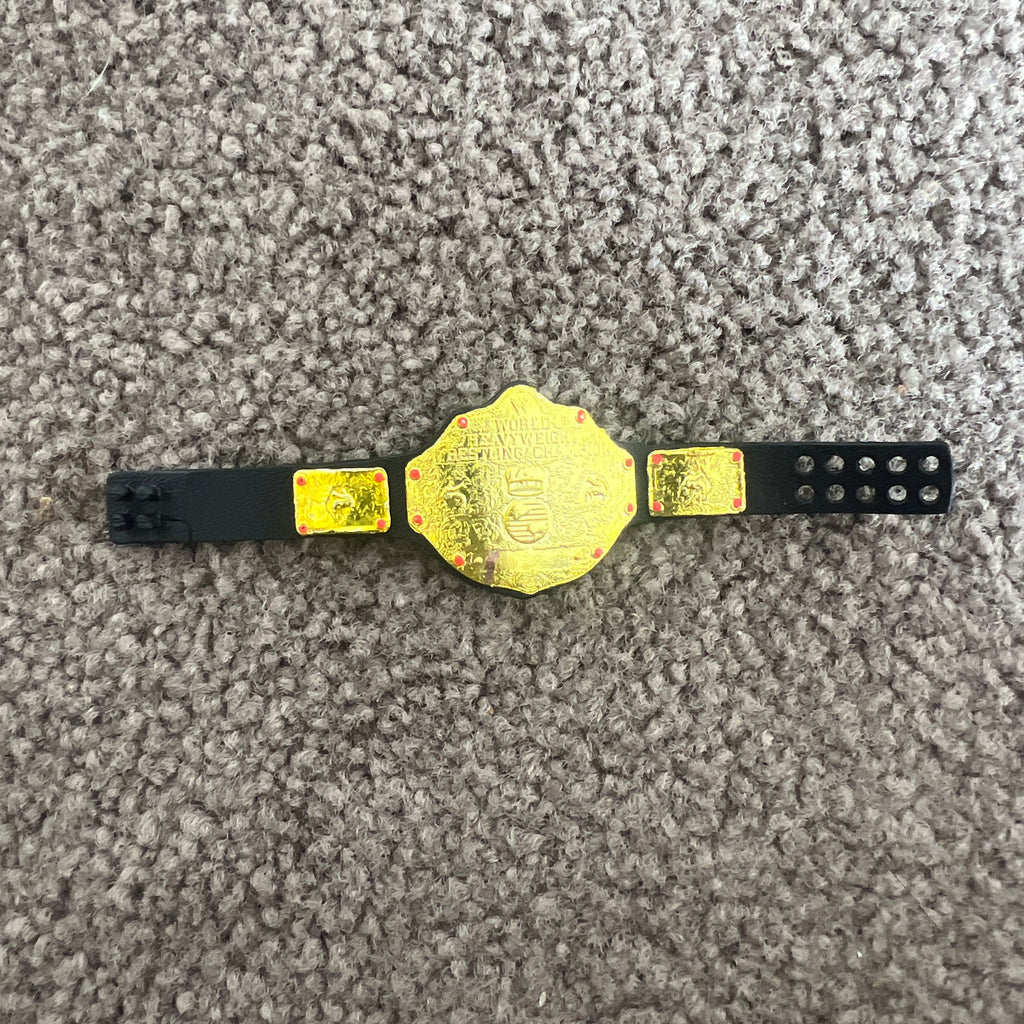 World Heavyweight Championship WWE Action Figure Accessory Belt Mattel 8