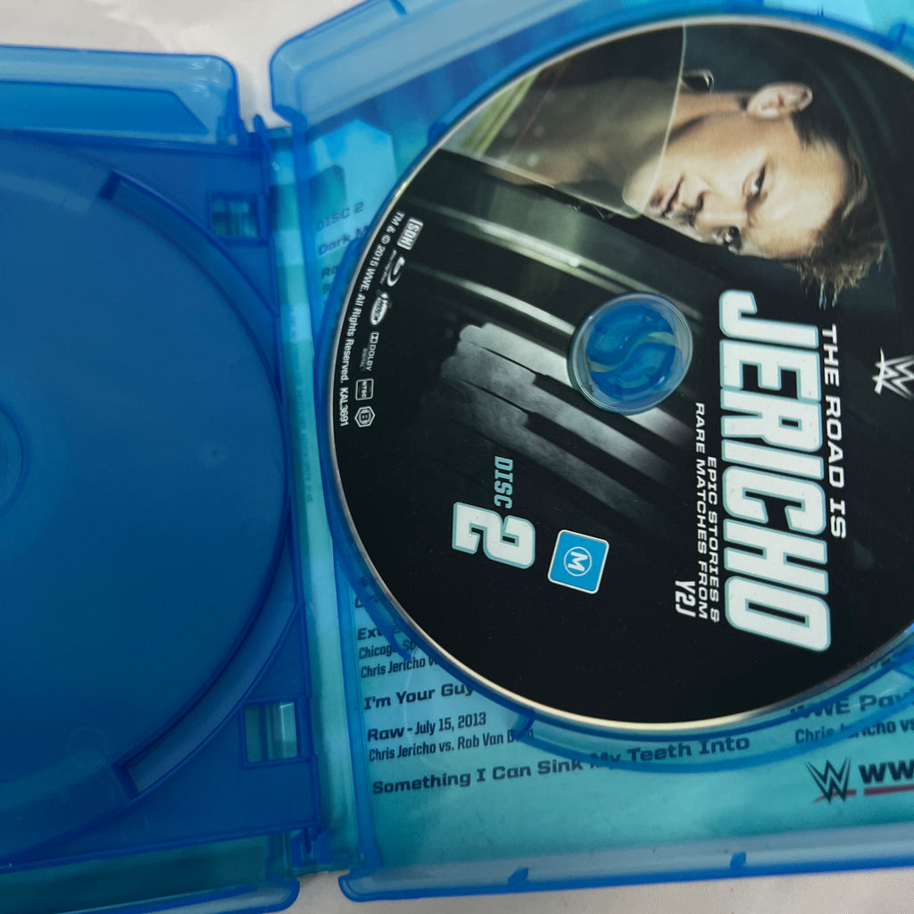 The Road Is Jericho Epic Stories & Rare Matches from Y2J Bluray DVD
