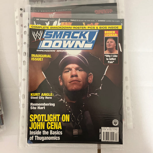 Spotlight on John Cena - WWE WWF Magazine Retro Collectable Authentic