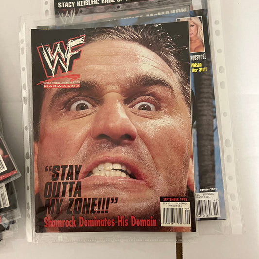 Ken Shamrock - WWE WWF Magazine Retro Collectable Authentic