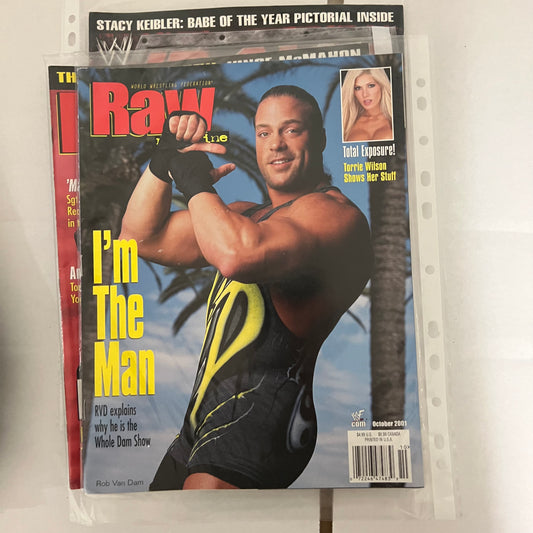 RVD I'm The Man - WWE WWF Magazine Retro Collectable Authentic