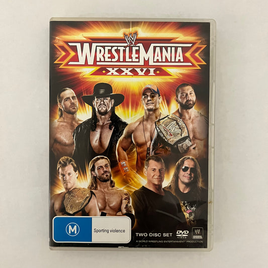 WWE Wrestlemania 26 - DVD