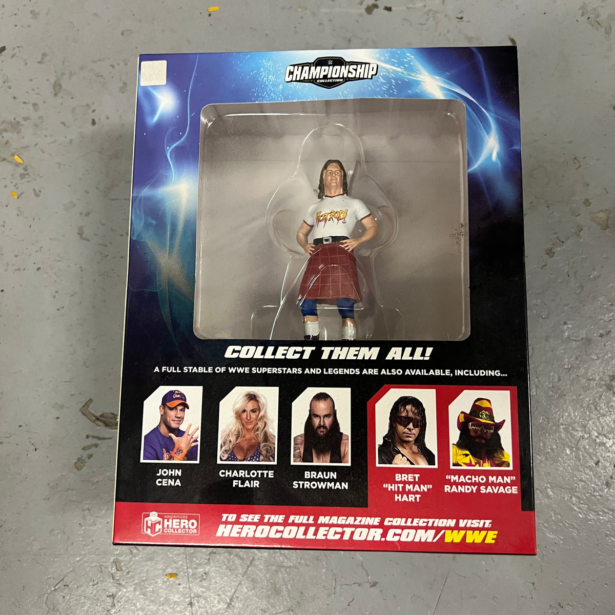 Rowdy Roddy Piper WWE Championship Eaglemoss Opened