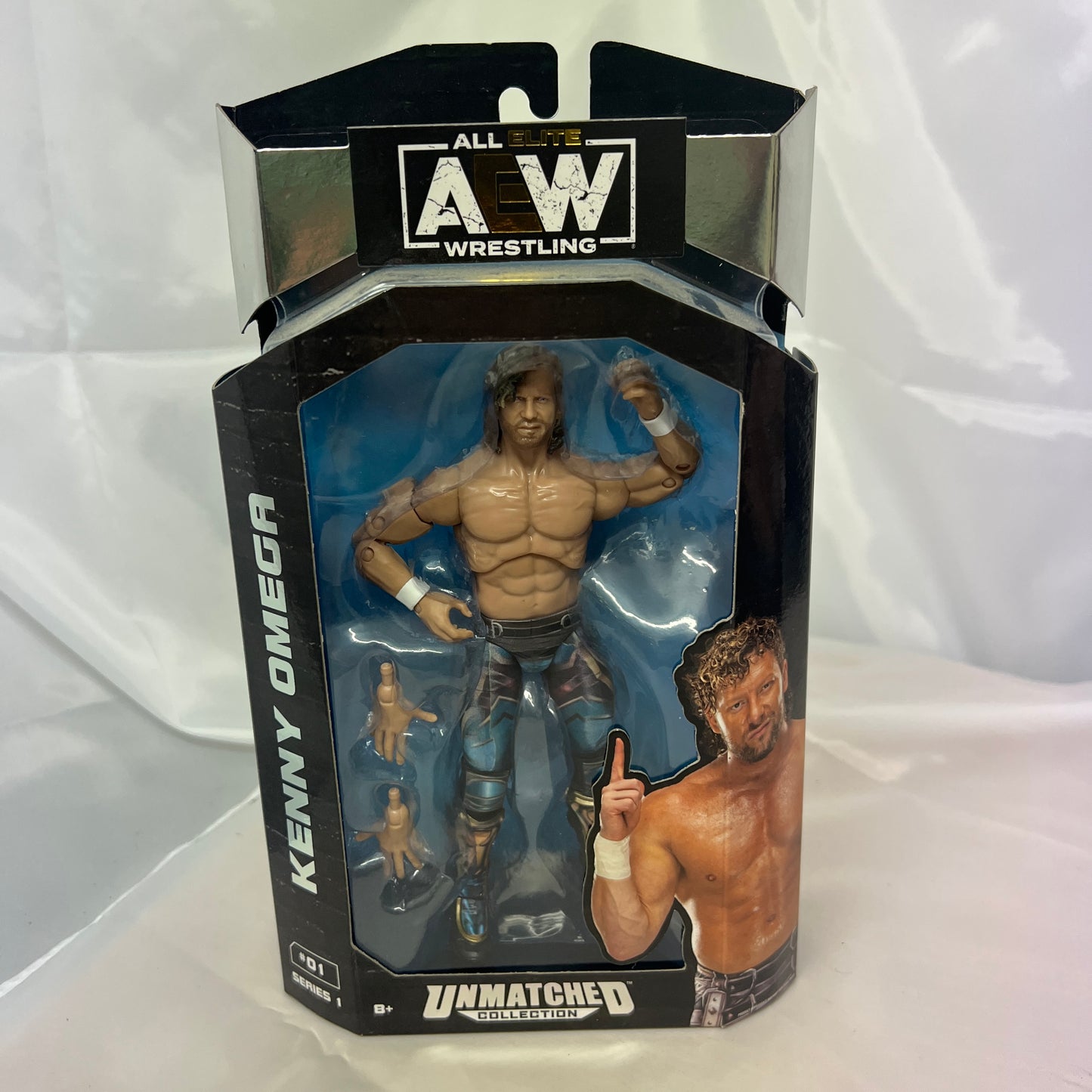 Kenny Omega AEW Unmatched 1 Action Figure Scale WWE