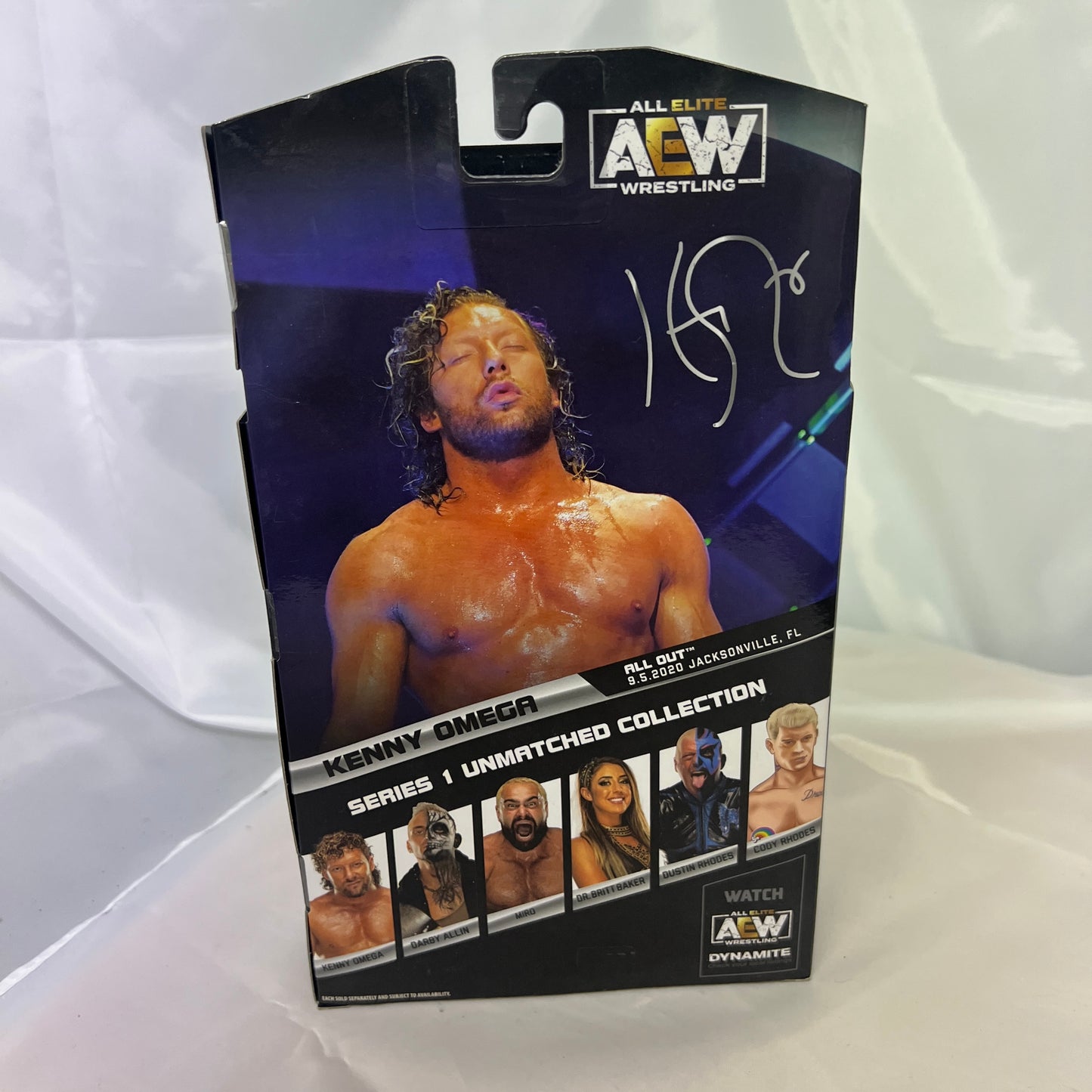 Kenny Omega AEW Unmatched 1 Action Figure Scale WWE