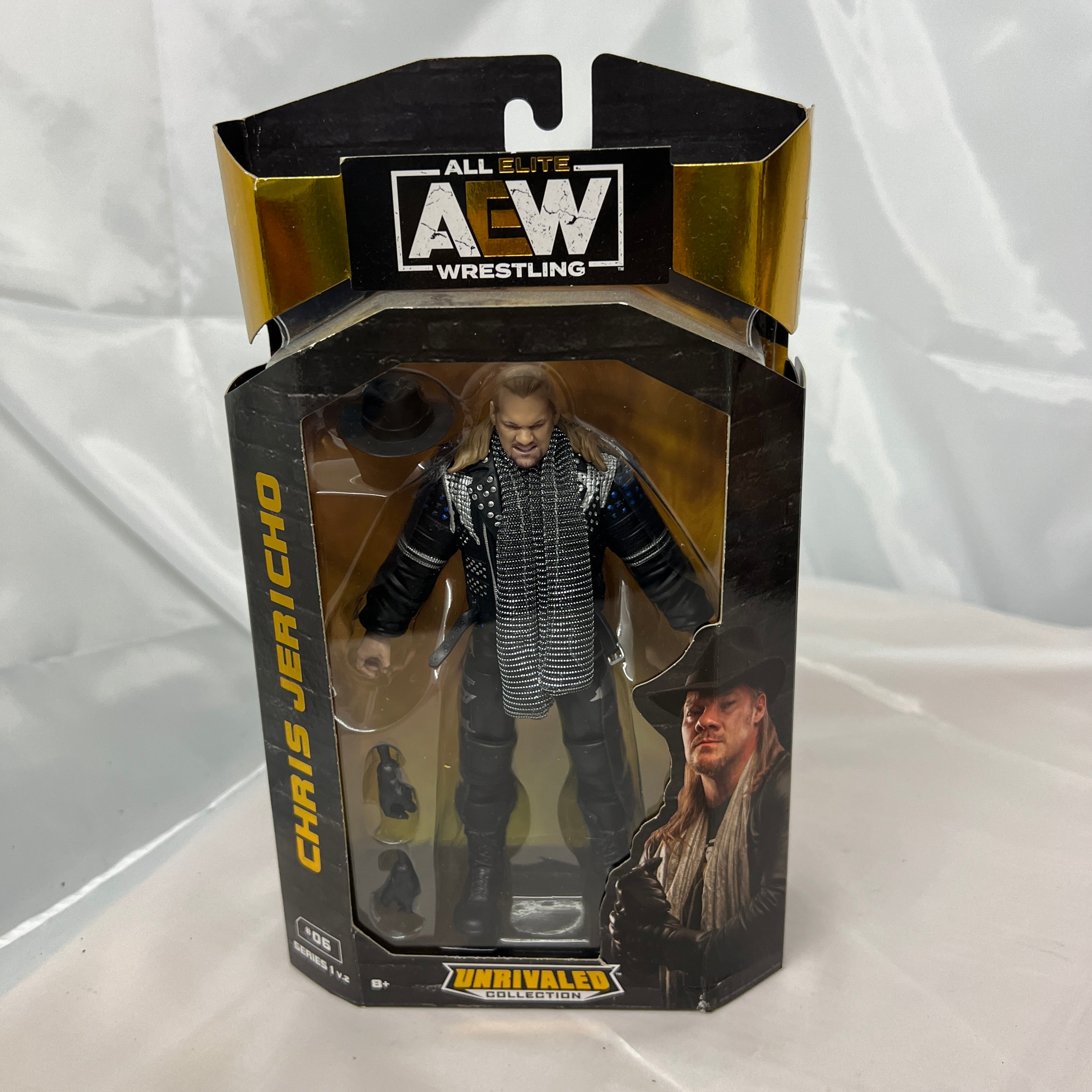 【日本未発売】AEW Chris Jericho フィギュア　未開封 Chris Jericho AEW Unrivaled 1 Action Figure Scale WWE – Wrestling