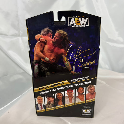 Chris Jericho AEW Unrivaled 1 Action Figure Scale WWE