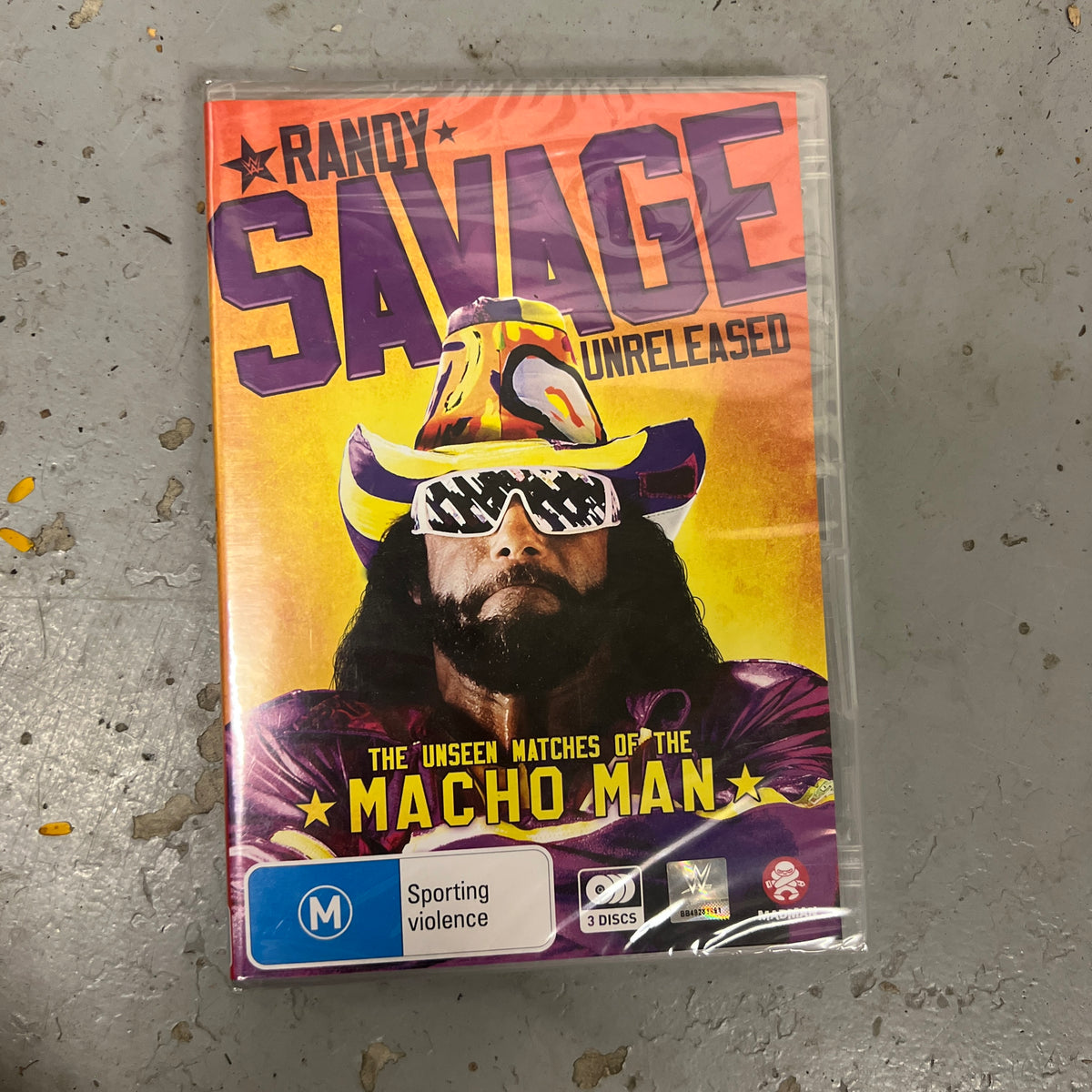 Randy Savage Unreleased: The Unseen Matches DVD WWE Home Video 3-Disc Set SealedOpens in a new window or tab