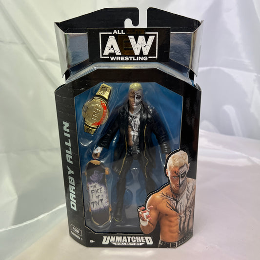 Darby Allin AEW Unmatched 1 Action Figure Scale WWE