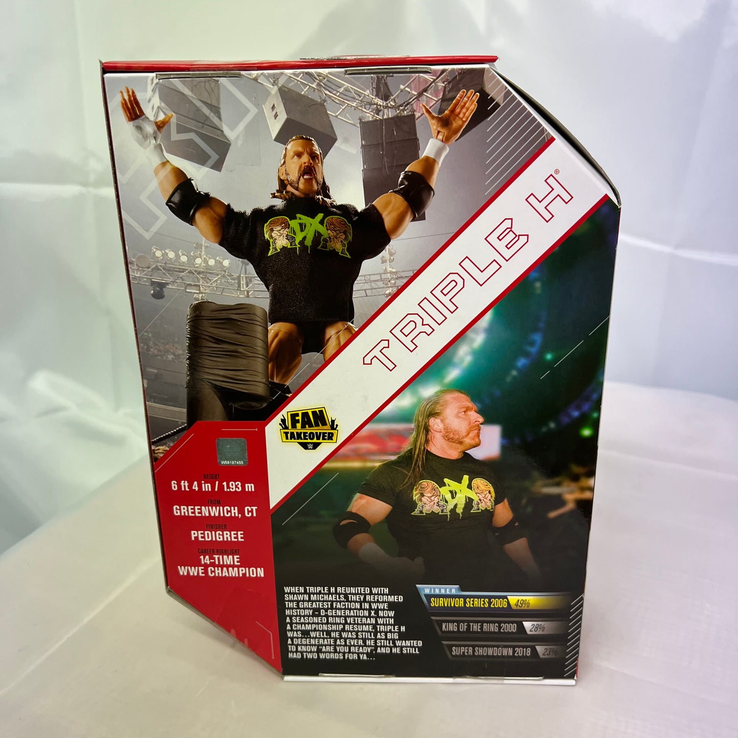 Triple H - WWE Ultimate Edition Fan Takeover Exclusive Action Figure