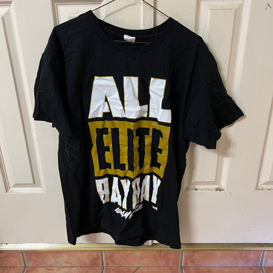 Adam Cole All Elite Bay Bay - Large Size - Official AEW Shirt