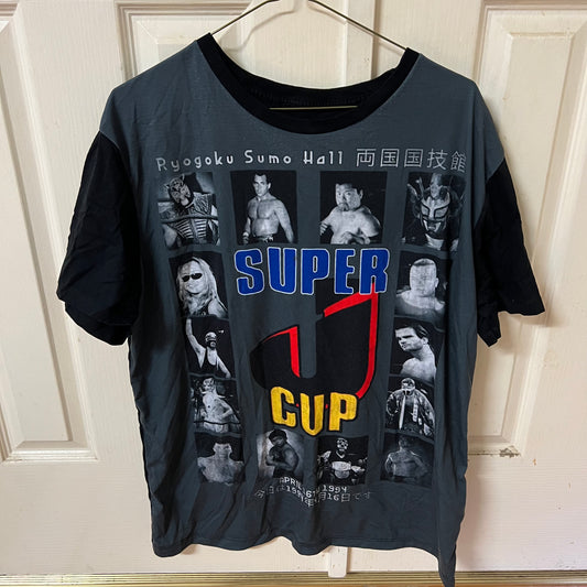 NJPW Super J Cup - XL Size - Official Wrestling Shirt
