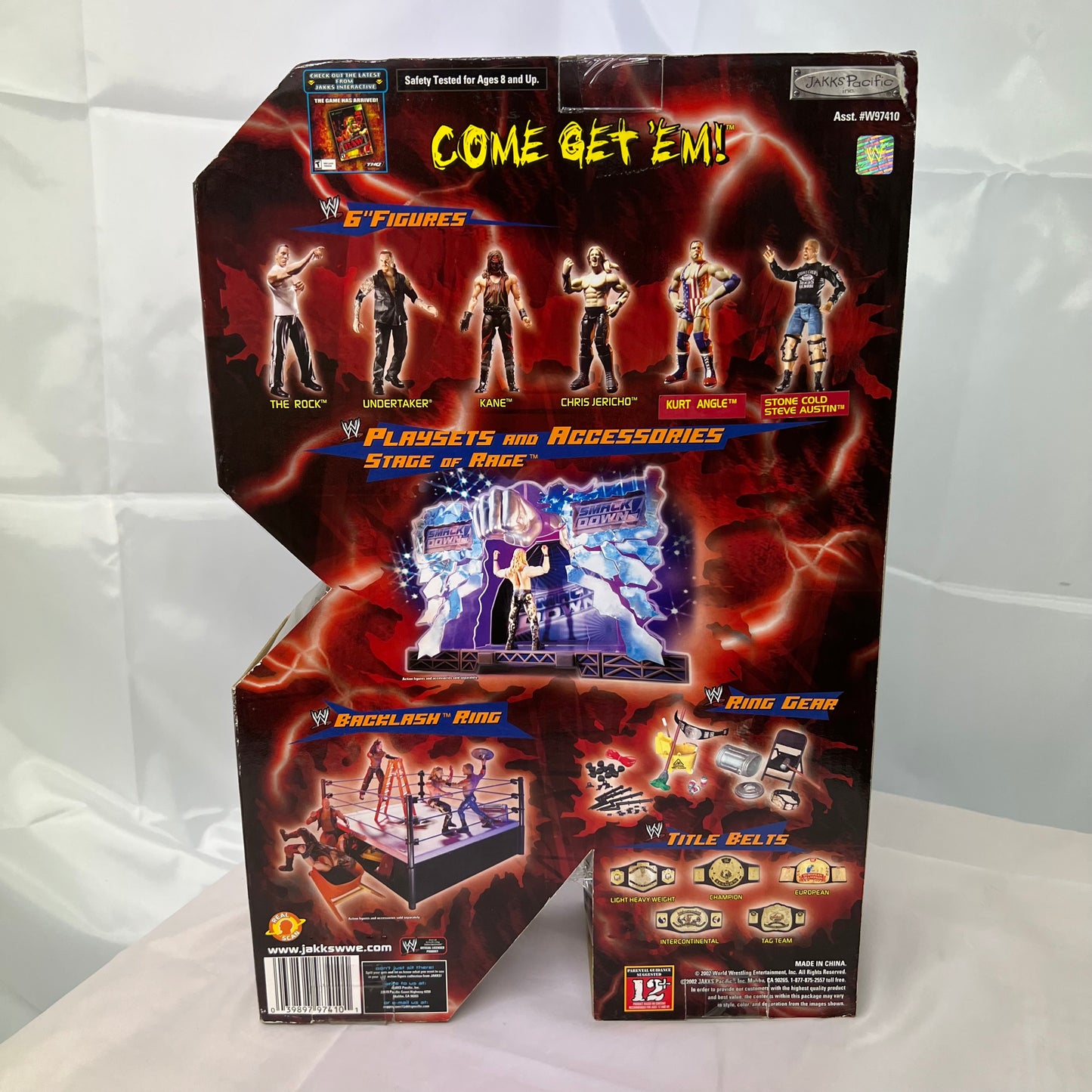 Undertaker, Flair, Austin, Dudley - WWE Draft 4 Pack Jakks Action Figures