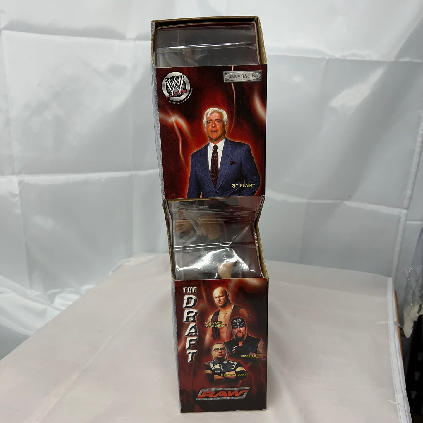 Undertaker, Flair, Austin, Dudley - WWE Draft 4 Pack Jakks Action Figures