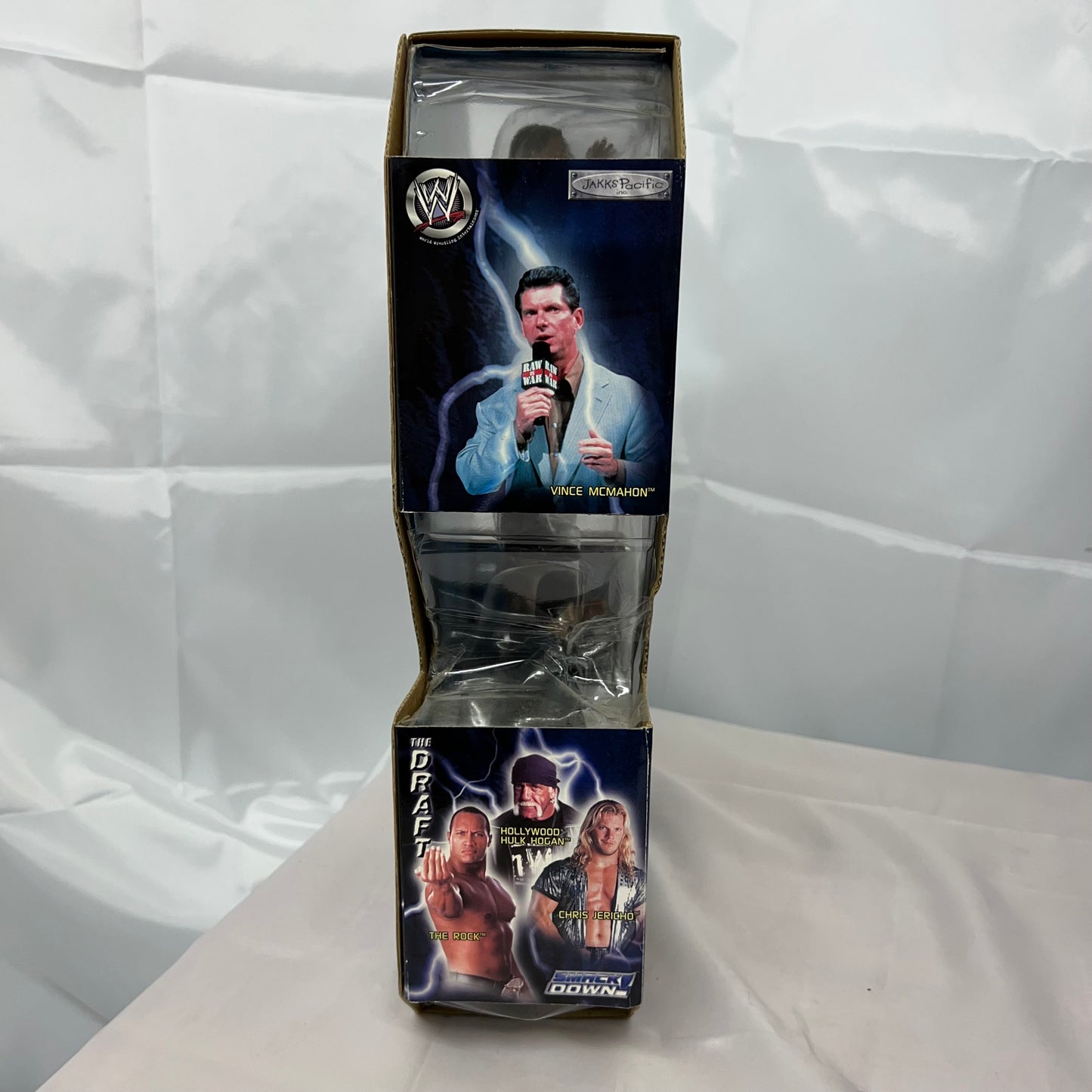 Vince, Jericho, Hogan, Rock - WWE Draft 4 Pack Jakks Action Figures
