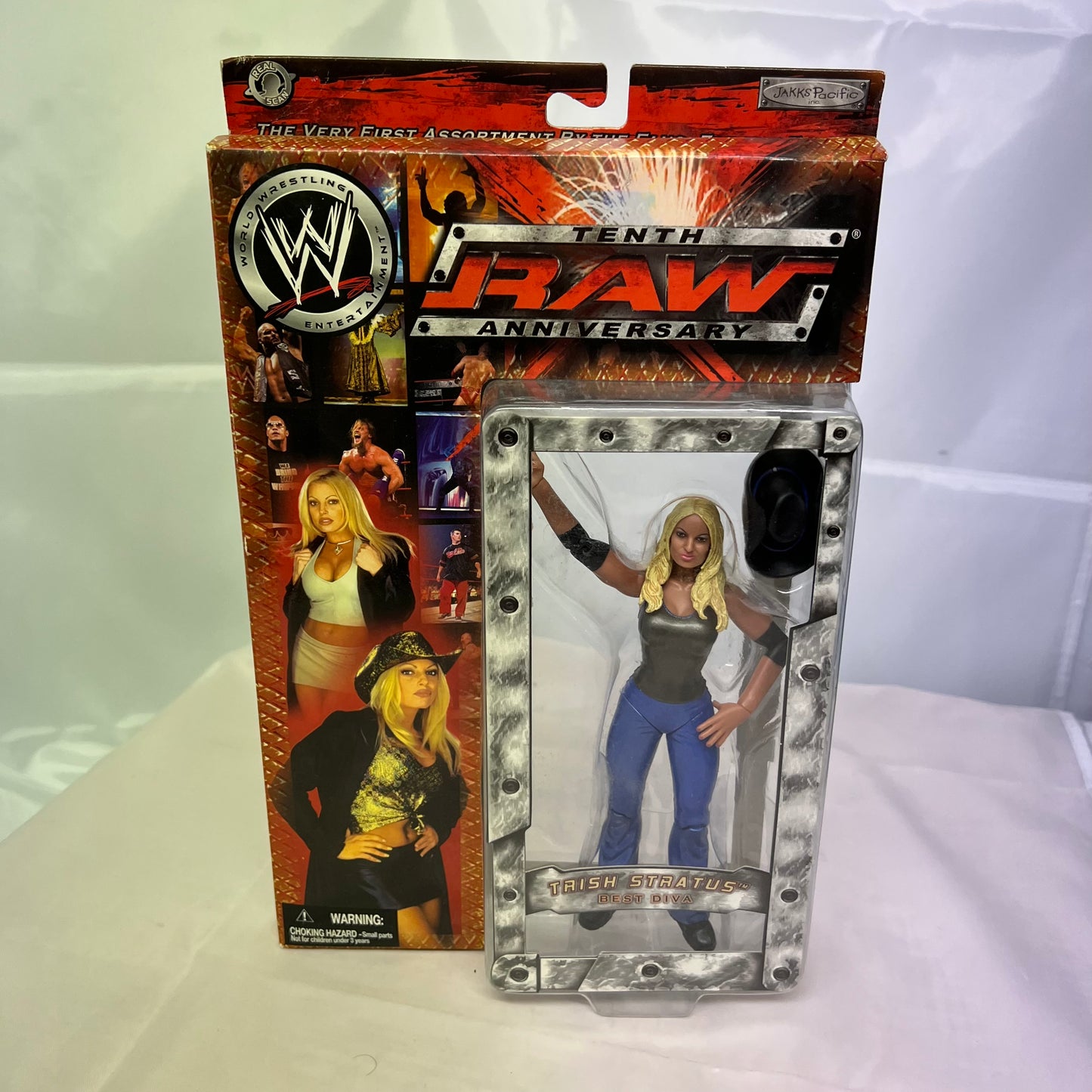 Trish Stratus - WWE Jakks Raw 10th Anniversary Action Figure