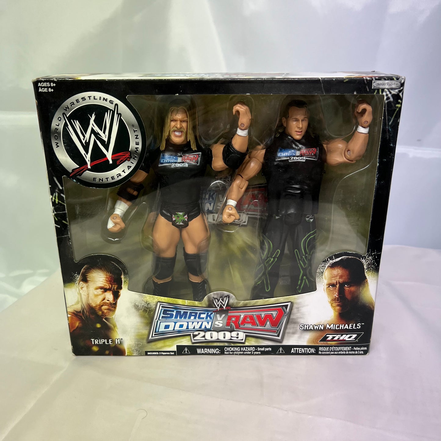Triple H Shawn Michaels DX - WWE Jakks Smackdown vs Raw 2009 Action Figures 2 Pack