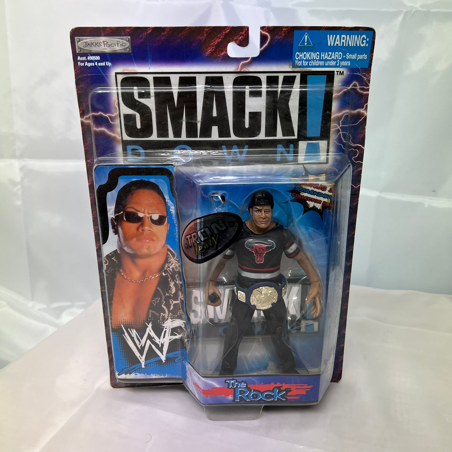 The Rock - WWE Jakks Smackdown Tron Ready Action Figure