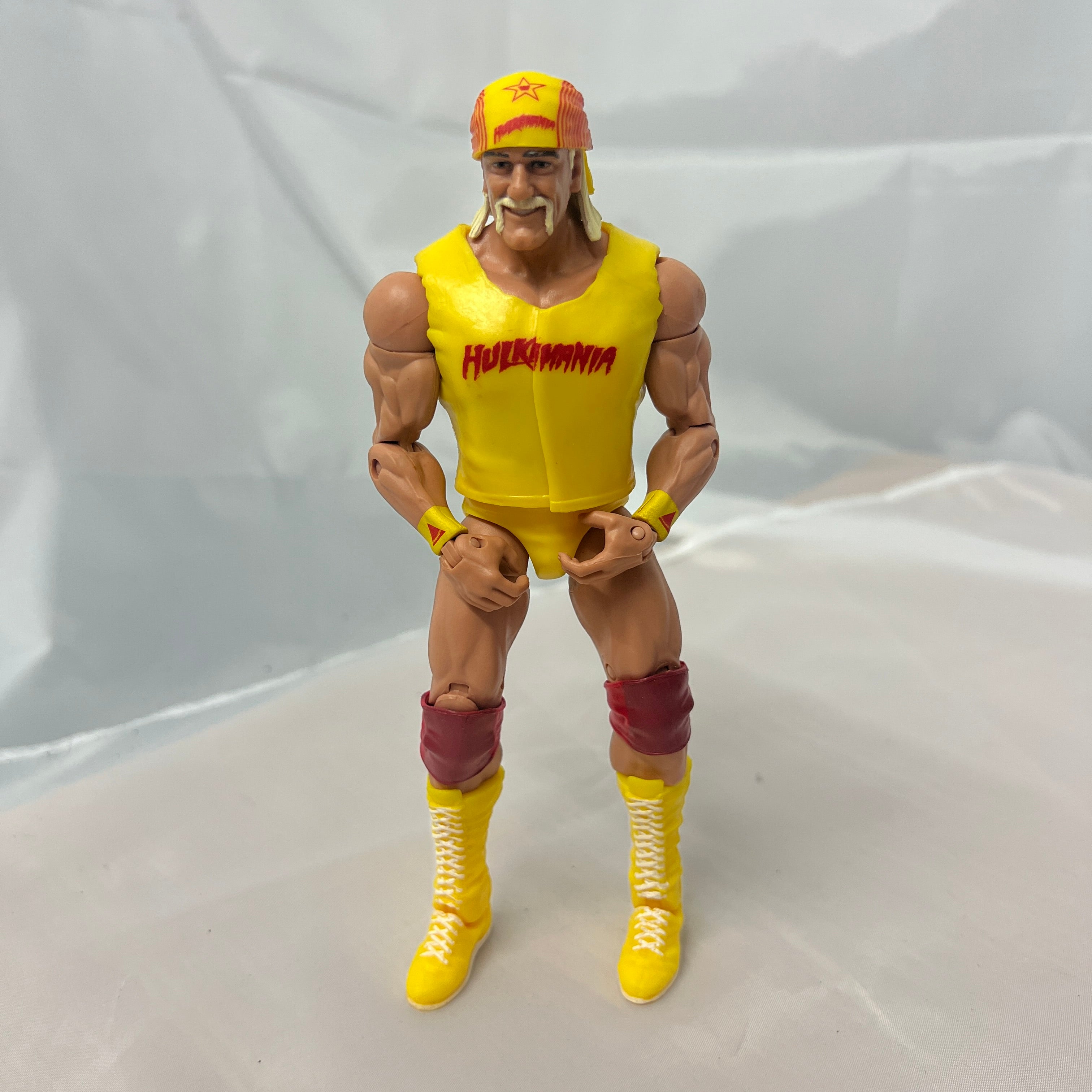 Hulk Hogan Elite Defining Moments WWE Out Of Box Action Figures Mattel 6