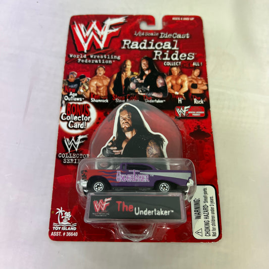 Undertaker - WWE Radical Rides Race Car Action Figure