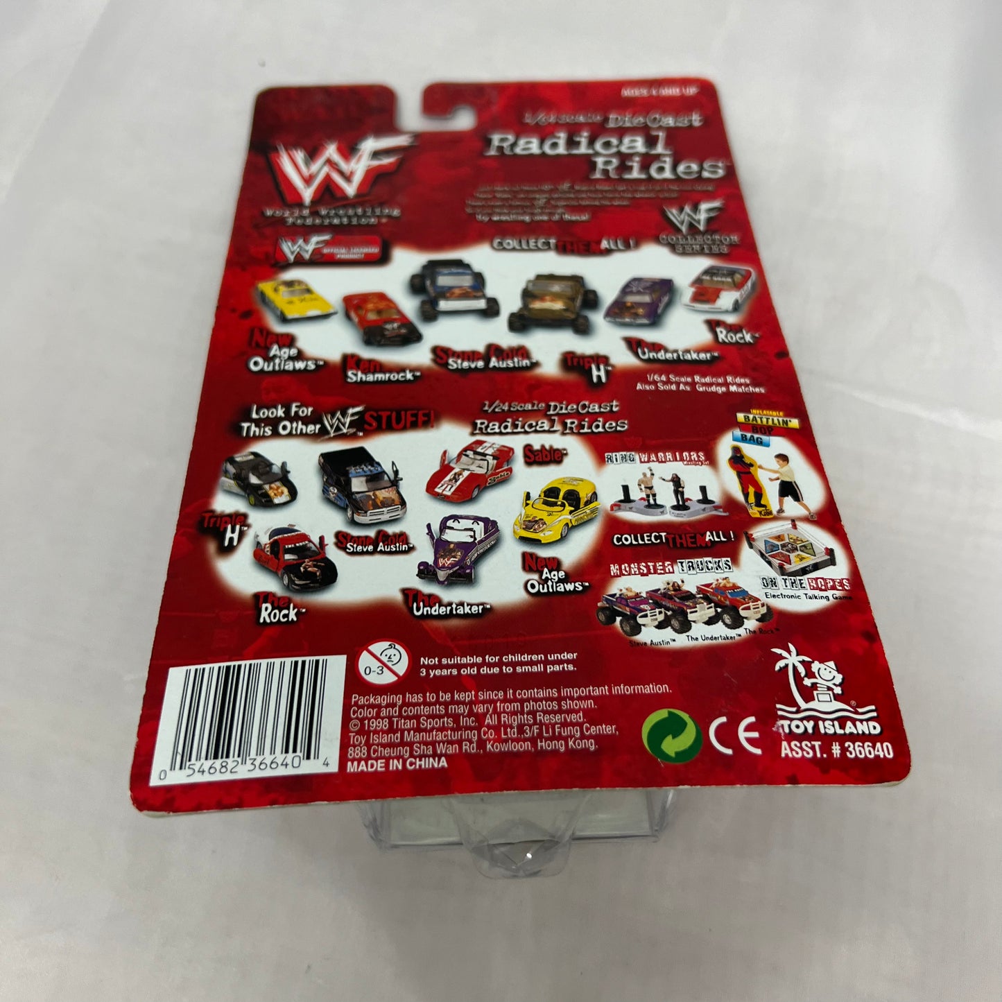 Undertaker - WWE Radical Rides Race Car Action Figure