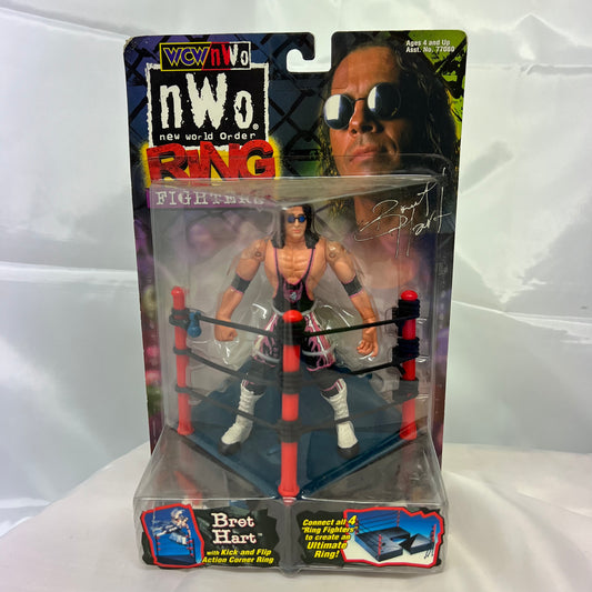 Bret Hart - WCW WWE Ring Fighters Action Figure