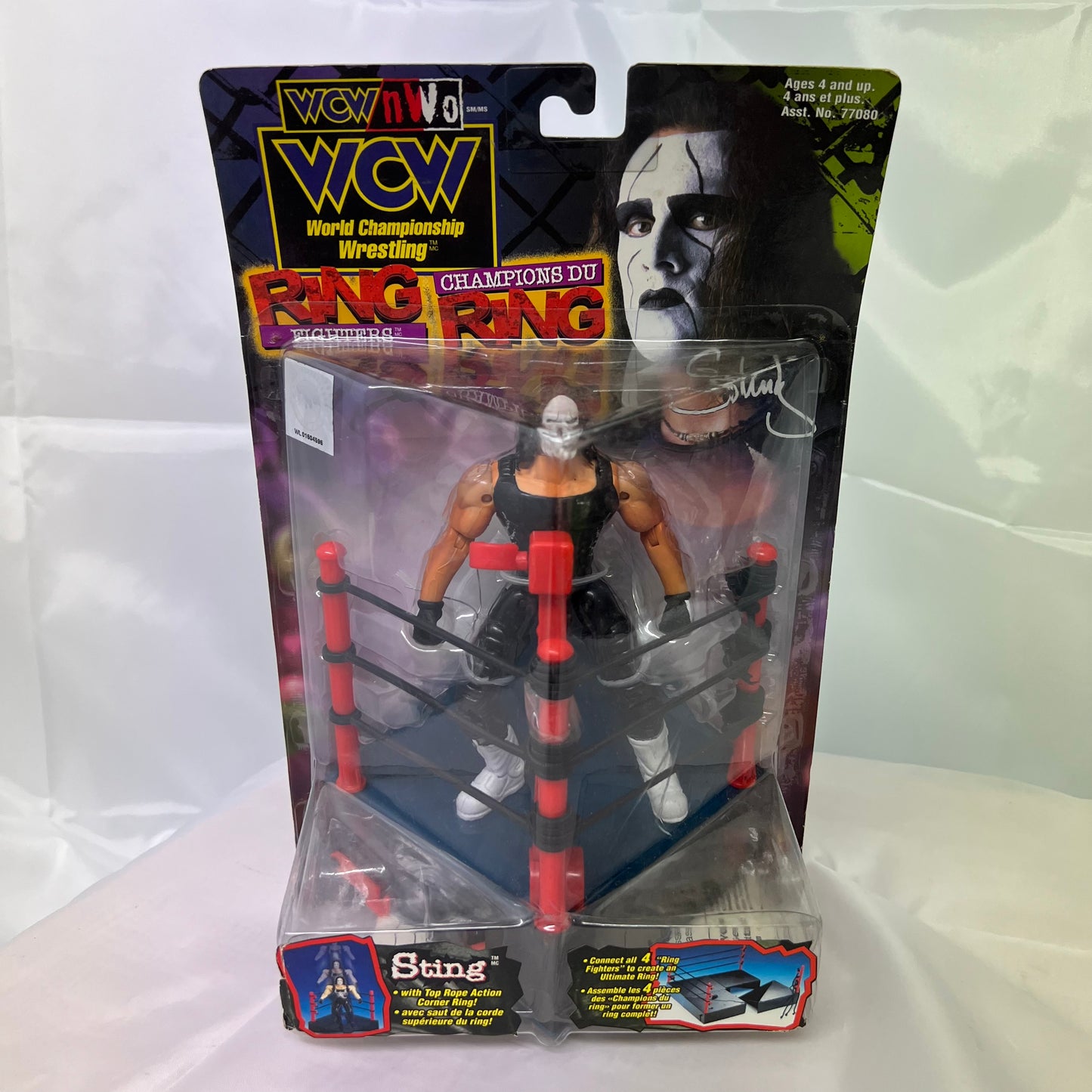 Sting - WCW WWE Ring Fighters Action Figure