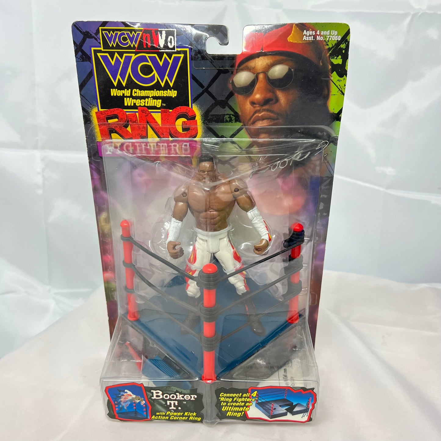 Booker T - WCW WWE Ring Fighters Action Figure