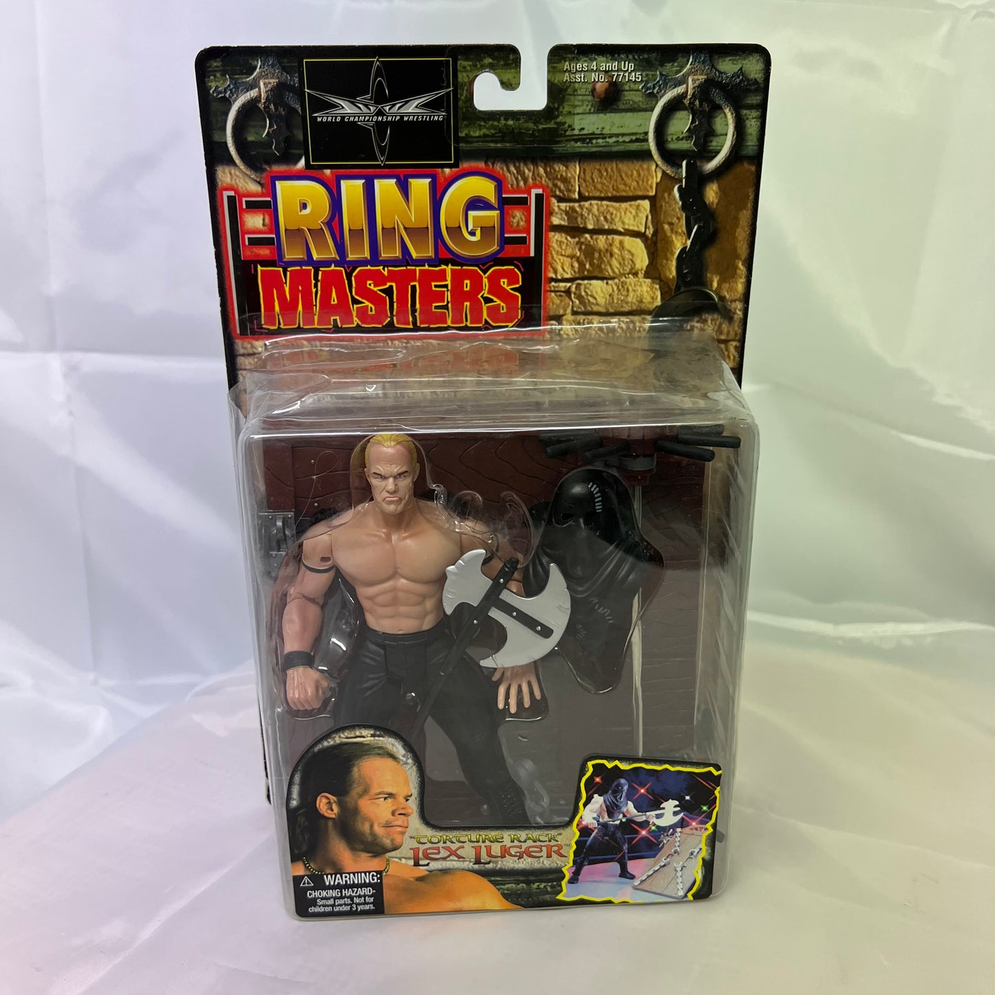 Lex Luger - WCW WWE Ring Masters Action Figure