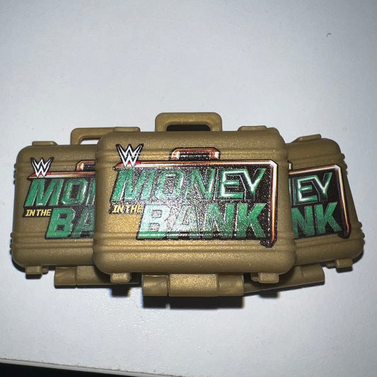 1x Money In The Bank Briefcase - WWE AEW Action Figure Elite Weapon Accessory Toy