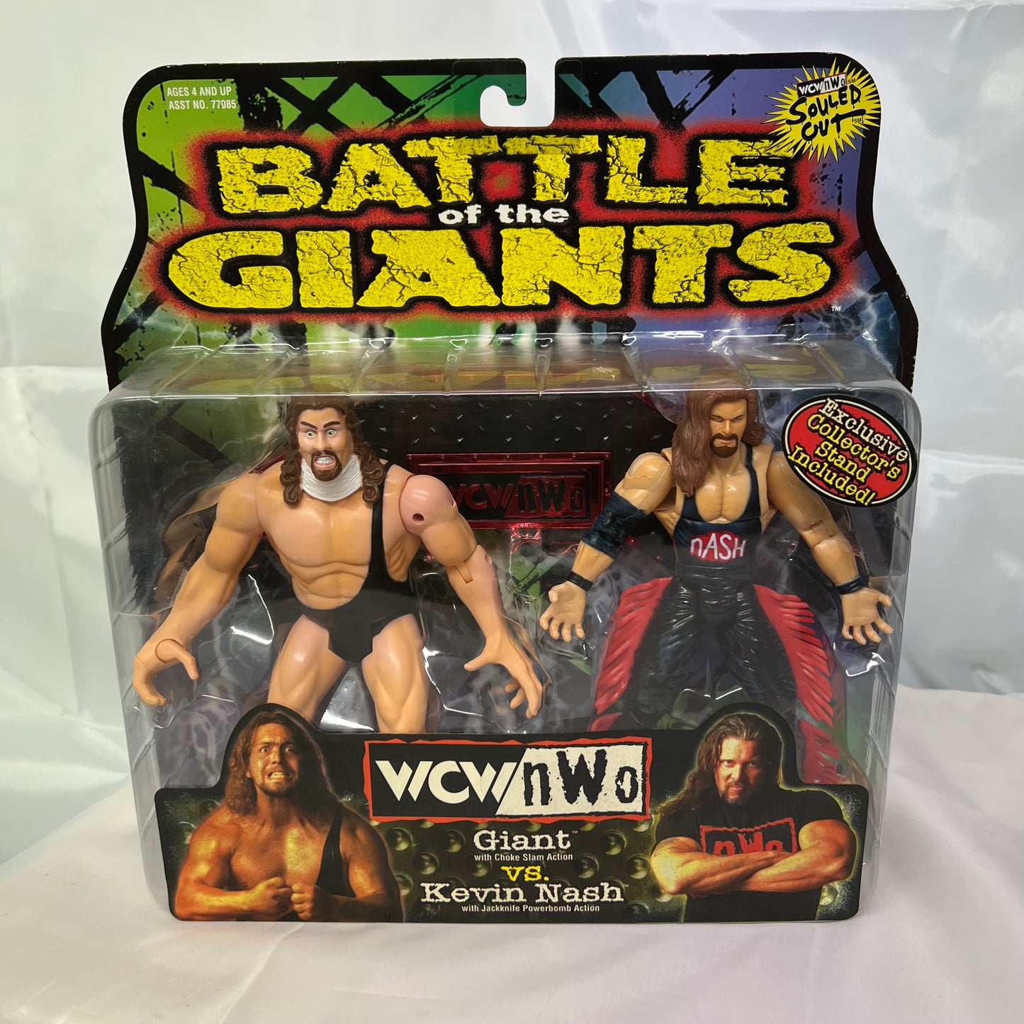 Paul Wight and Kevin Nash - WCW WWE Battle Of The Giants 2 Pack Action Figures