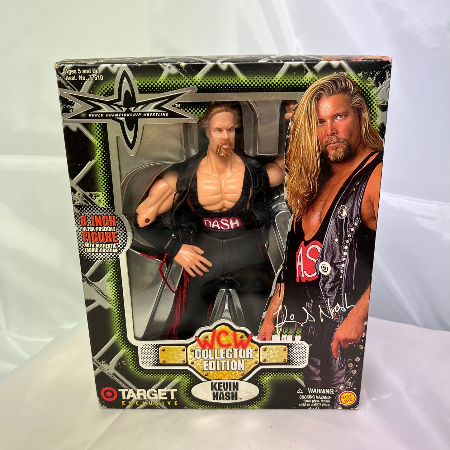 Kevin Nash - WCW WWE Target Collectors Edition NWO Action Figure Toybiz
