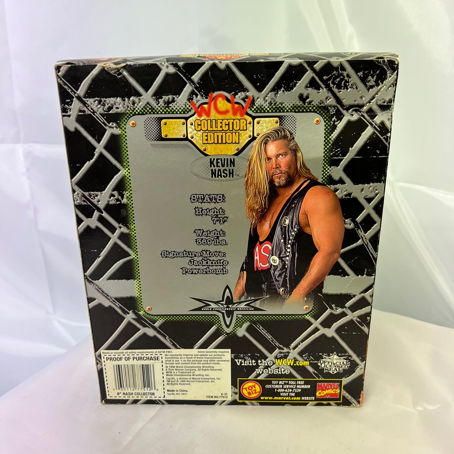 Kevin Nash - WCW WWE Target Collectors Edition NWO Action Figure Toybiz