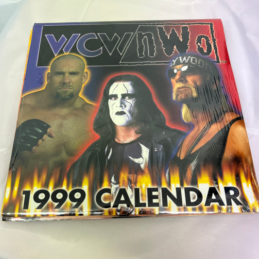 WCW Sealed 1999 Calendar - WWE Rare Merchandise