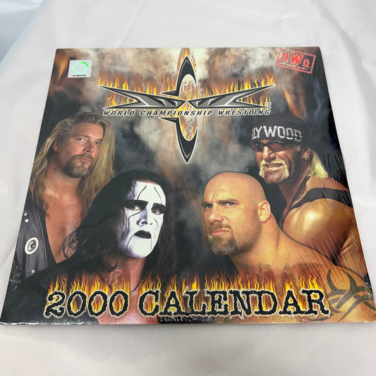 WCW Sealed 2000 Calendar - WWE Rare Merchandise