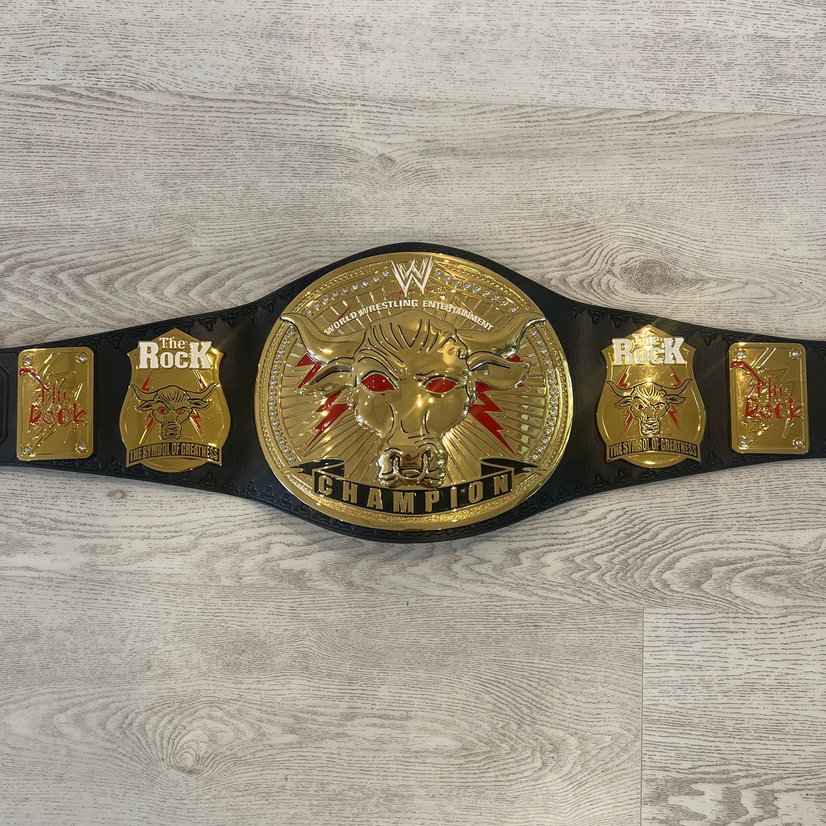 Brahma Bull The Rock WWE Official Licensed Replica Title Belt WWE Shop
