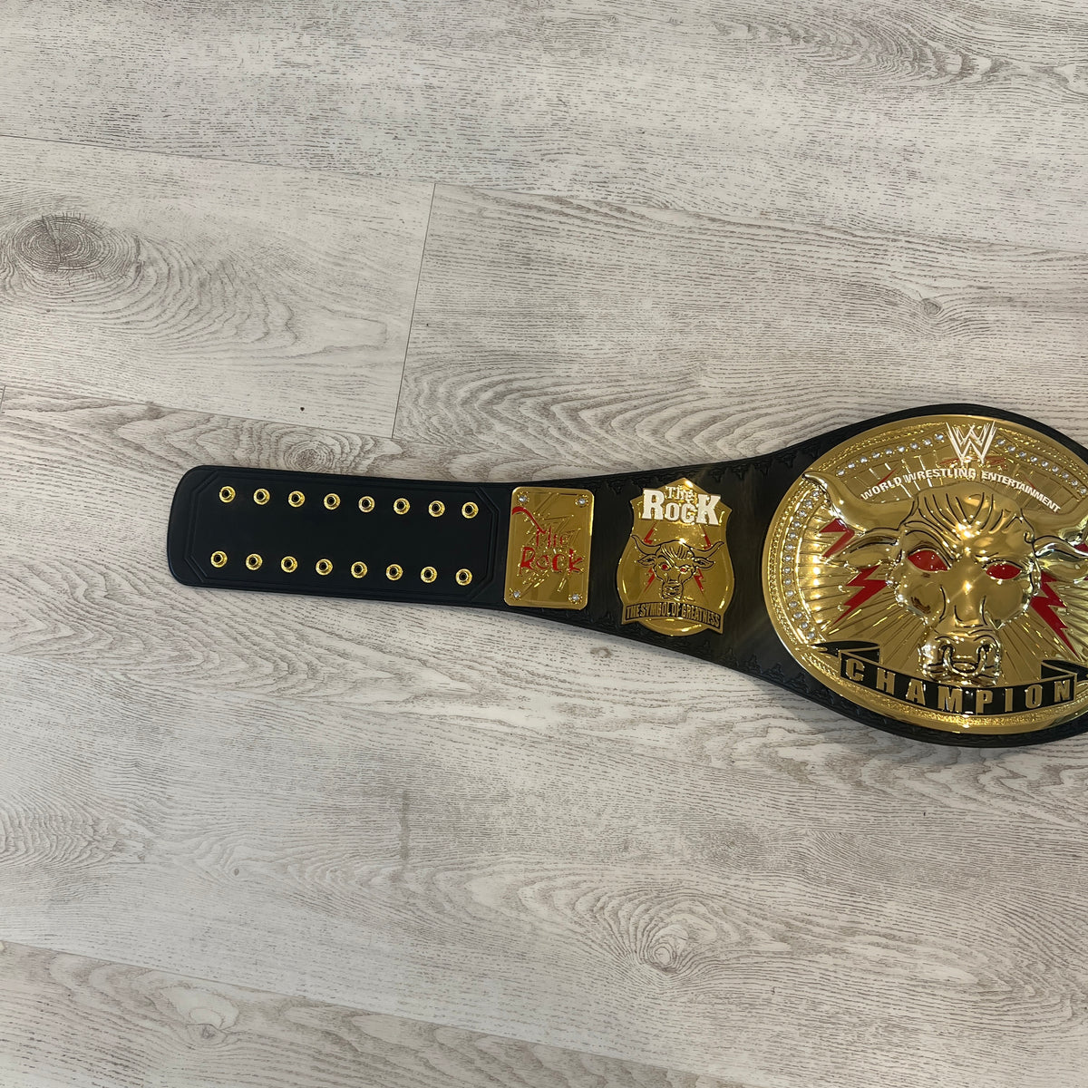 Brahma Bull The Rock WWE Official Licensed Replica Title Belt WWE Shop