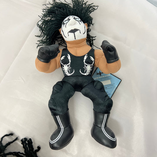 Sting - WCW Brand New Beanbag Brawler Plush with Tags WWE