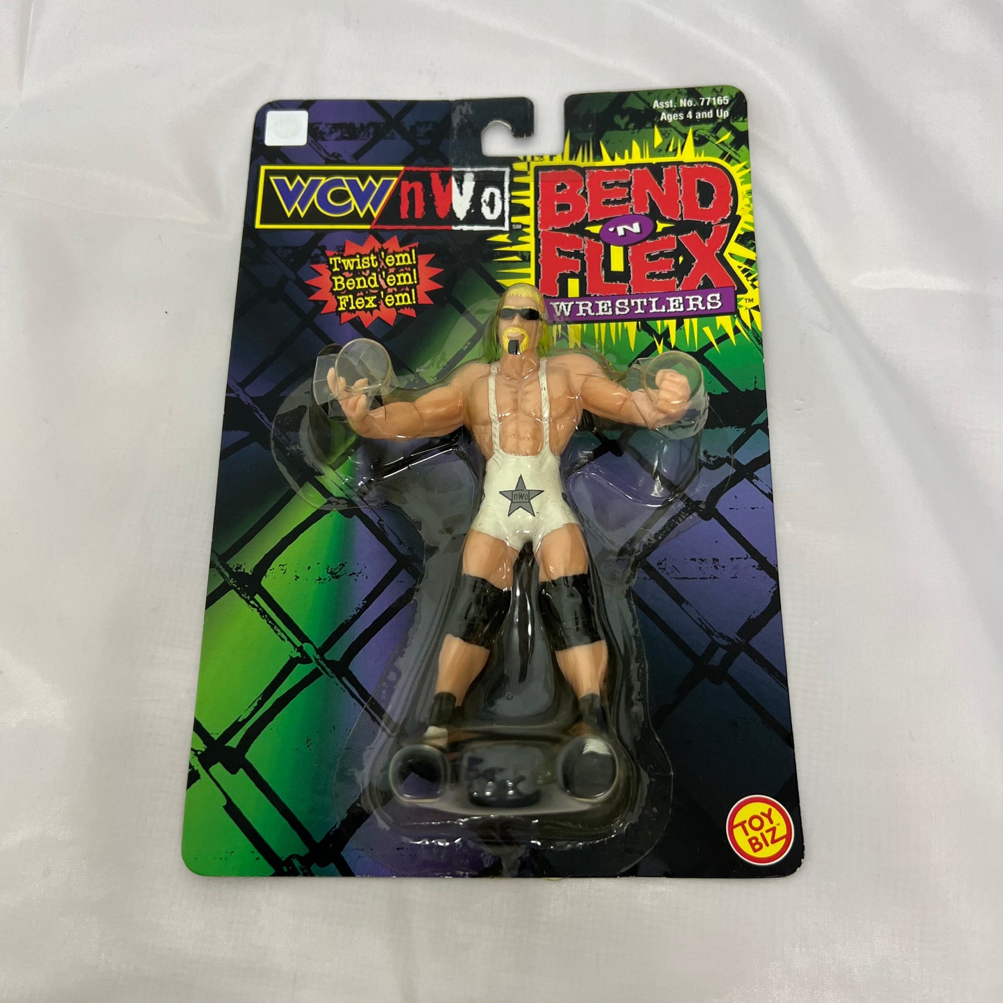 Scott Steiner - WCW Bend N Flex Action Figure Toybiz 1