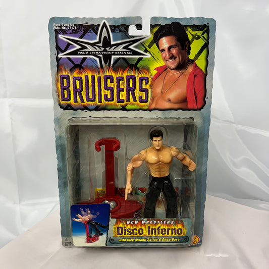 Disco Inferno - WCW Bruisers Action Figure Toybiz WWE