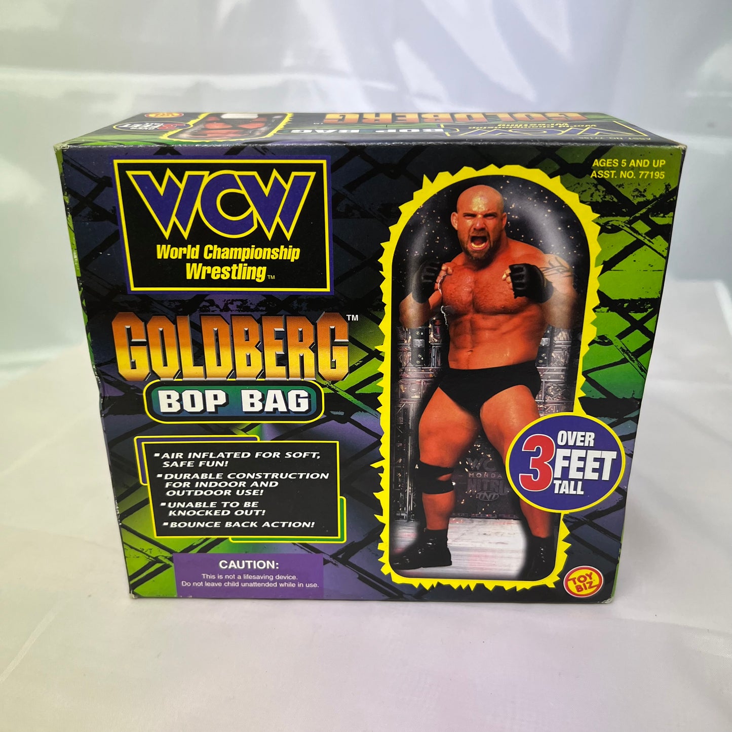 Goldberg - WCW Bop Bag Sealed WWE