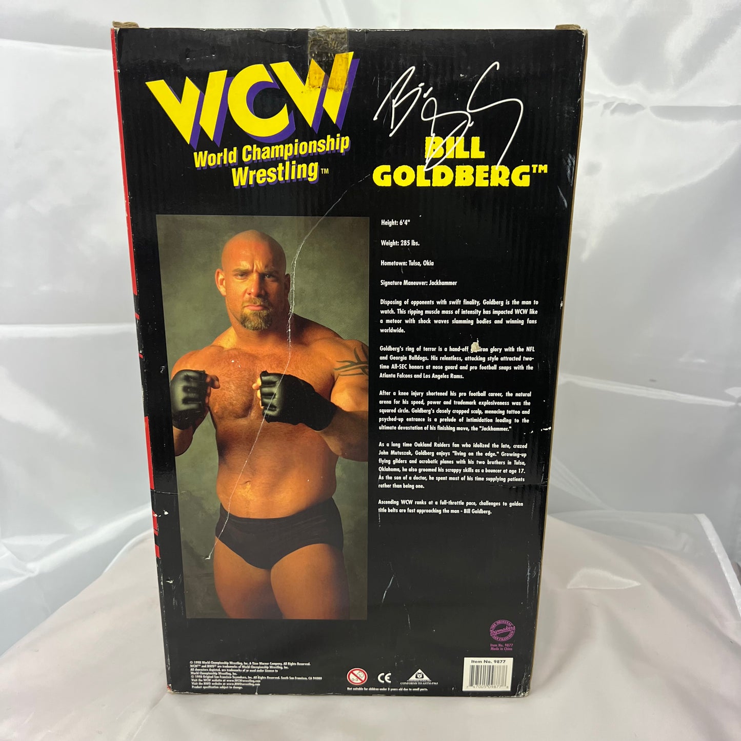 Goldberg - WCW Signature Series Action Figure WWE Sealed