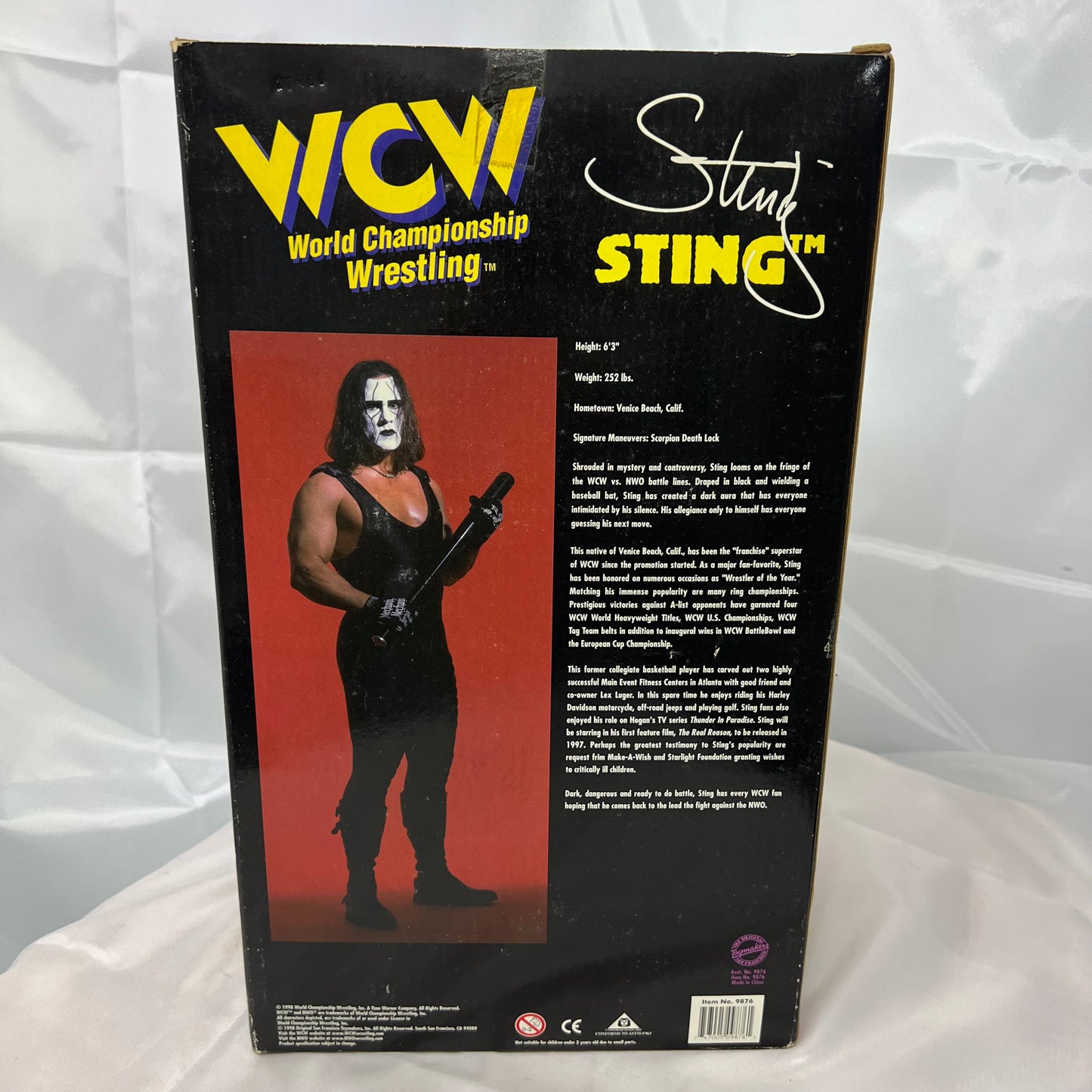 Sting - WCW Signature Series Action Figure WWE Sealed